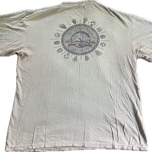 Yellowstone National Park NATURAL TRACKS T shirt extremely well loved and worn